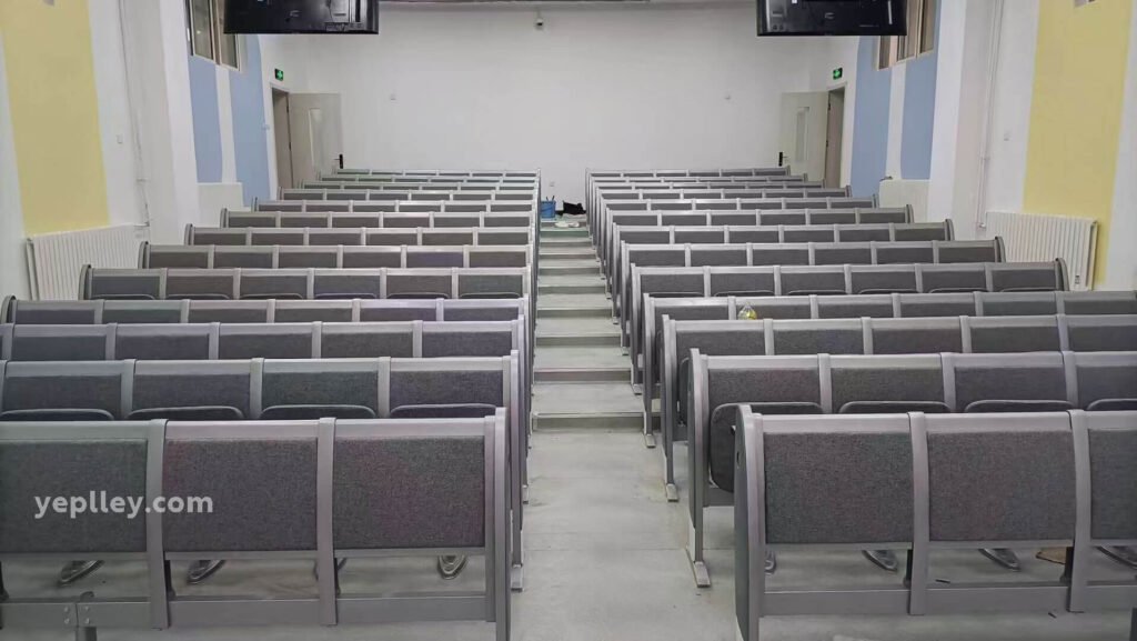 Fixed student chair with table3