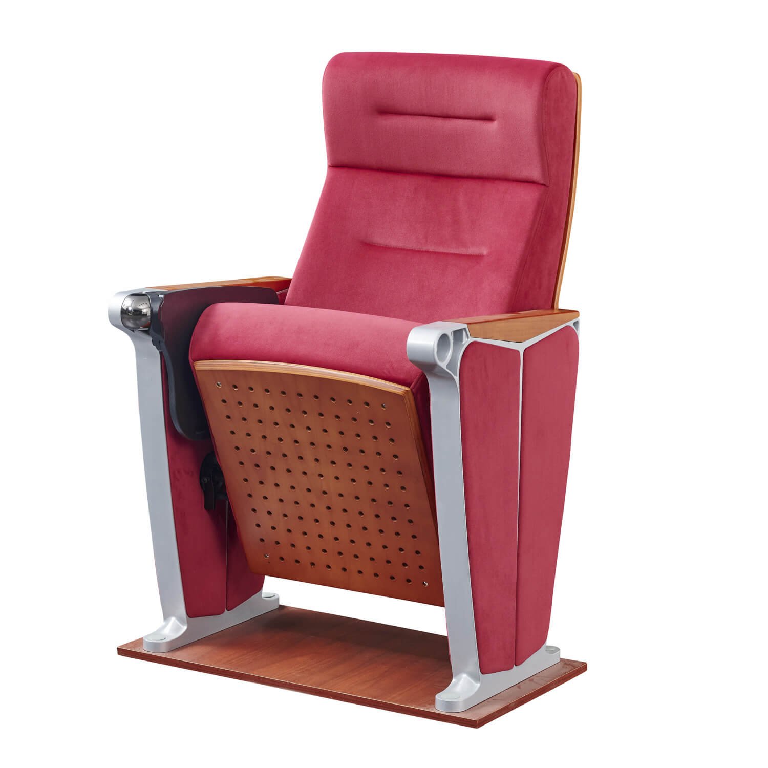 Yeplley exclusive patent auditorium chair, aluminum alloy support with modern high-end style