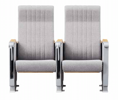 aluminium auditorium chair