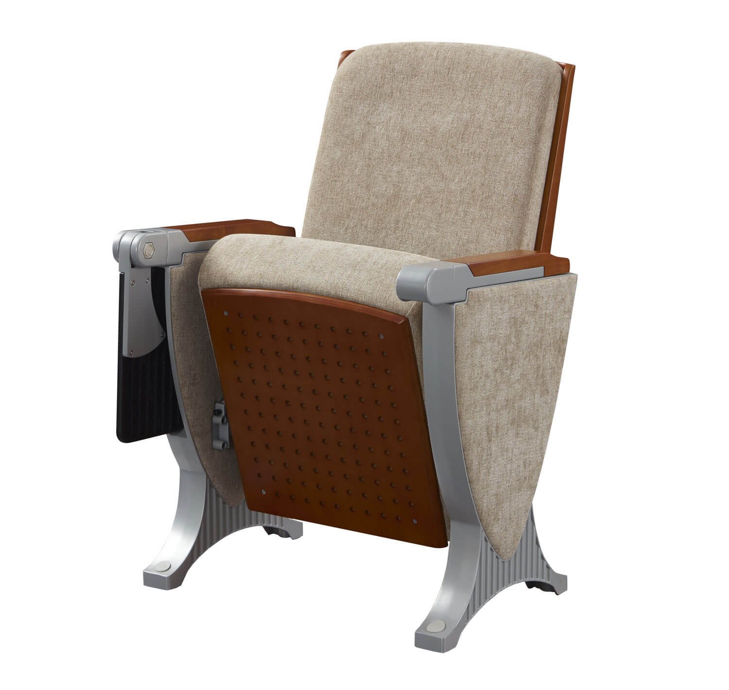 auditorium chair aluminum leg, sturdy fixed installation