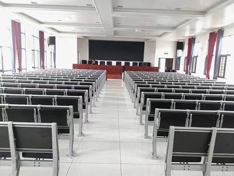 Aluminum alloy framed conference room chairs for a durable and sturdy setup