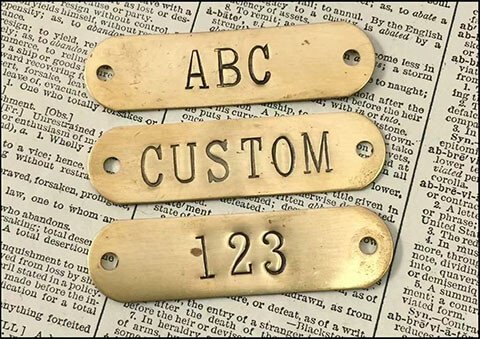 Metal Nameplate logo on theater seat