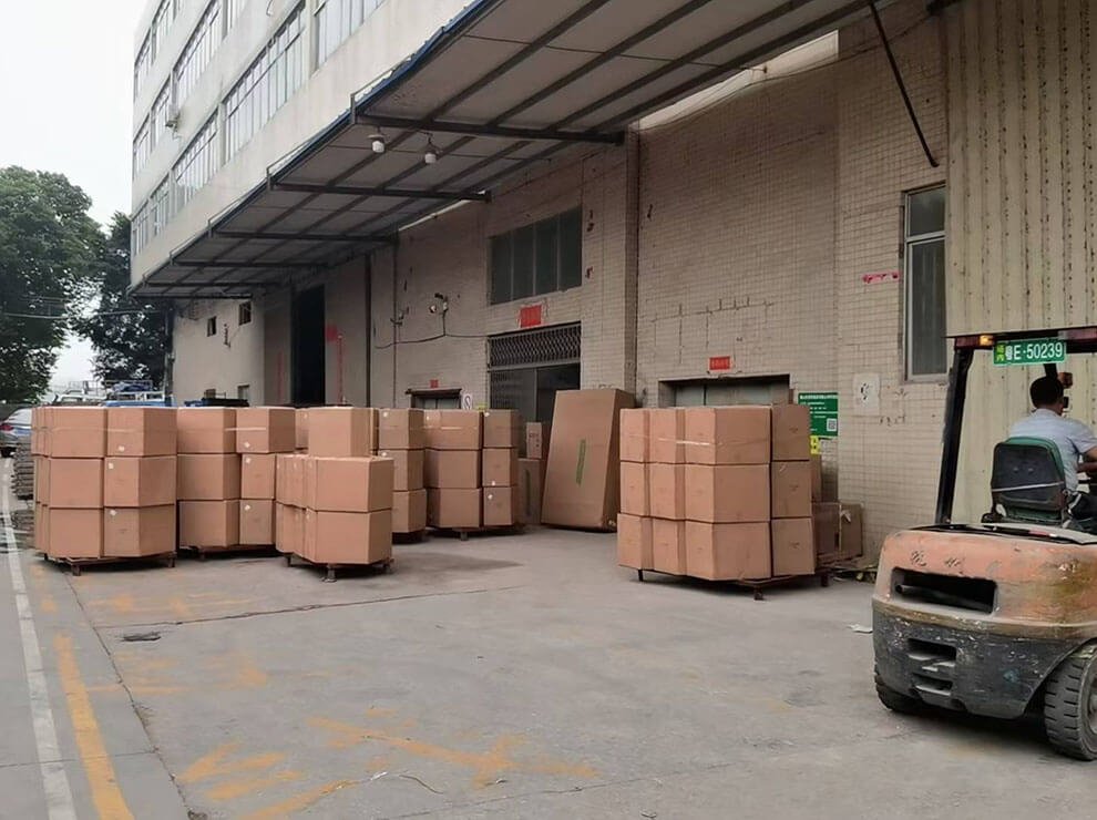 Modern classroom tables and chairs ready for high school classrooms