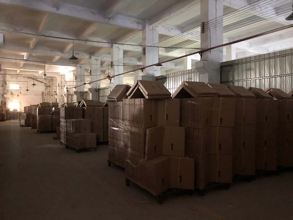 airport seating in warehouse ready for export from china