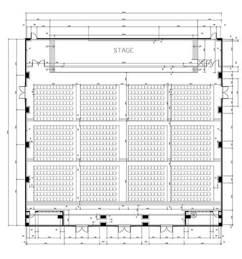 auditorium-seating-CAD-layout