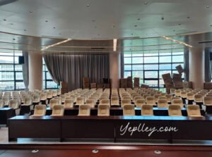 Nanchang government office auditorium theater seats – front view
