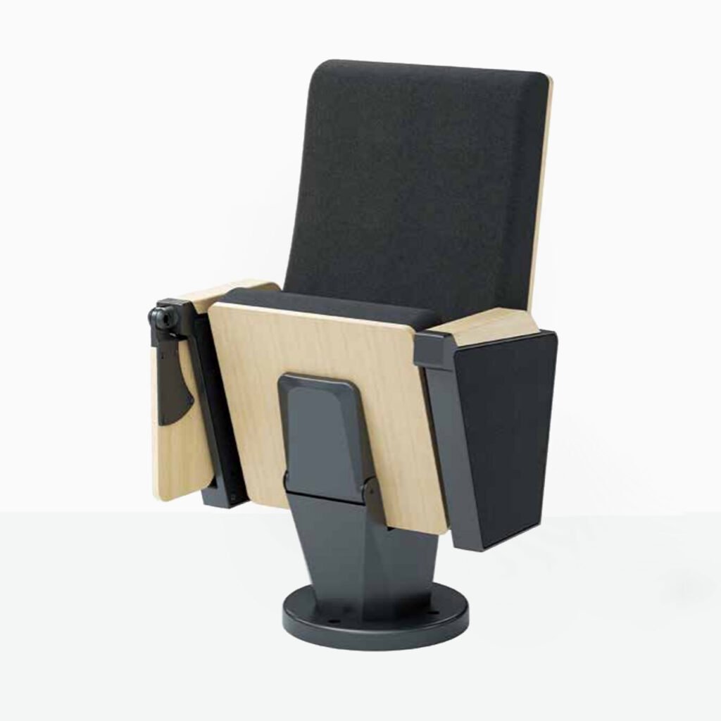 Auditorium seating single leg