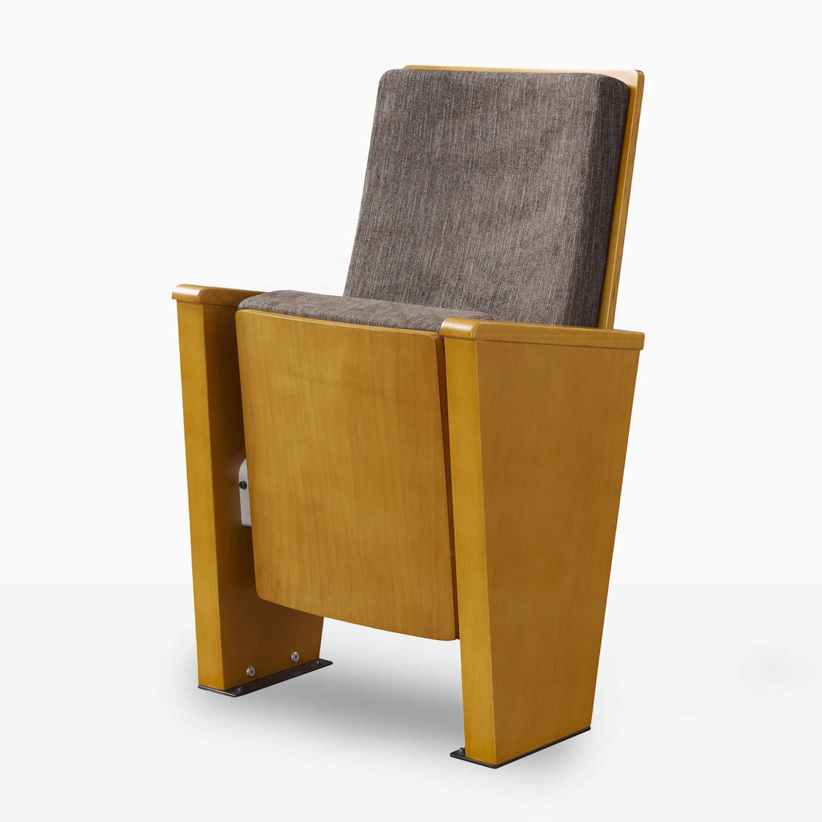 Plywood auditorium chair legs with elegant curved design for VIP halls
