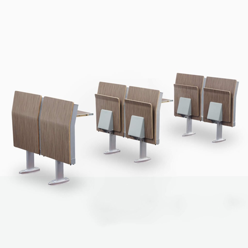 Lecture chair with writing tablet