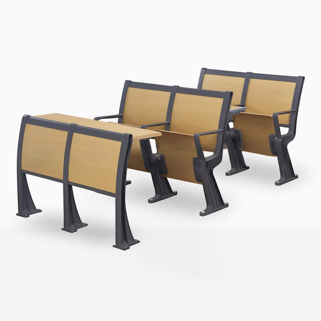 aluminium wood chairs and desks