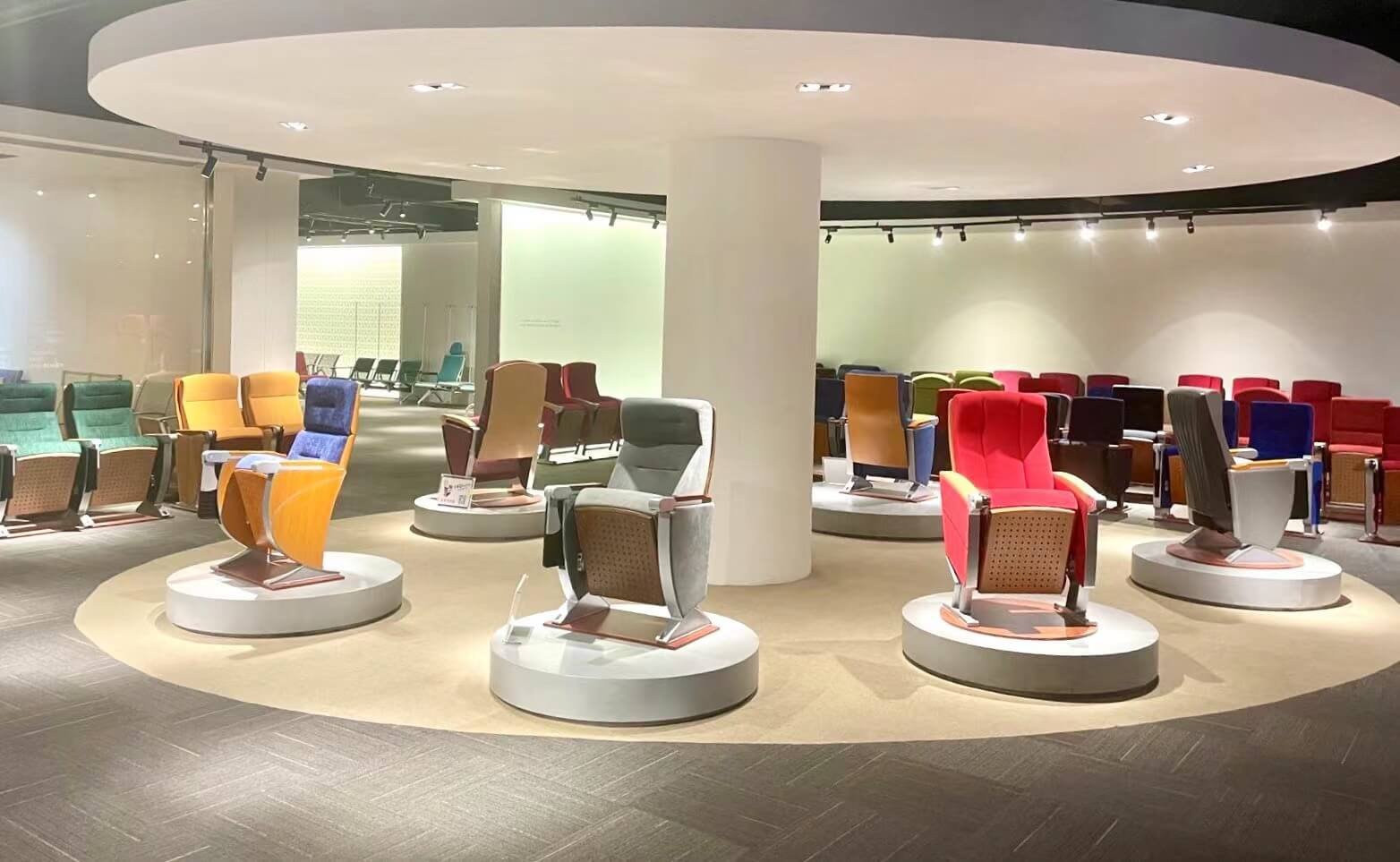 auditorium chair show room