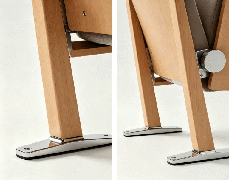 single-leg-compare-with-dual-legs-auditorium-seats
