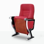 High-end auditorium seating with optional writing tablet