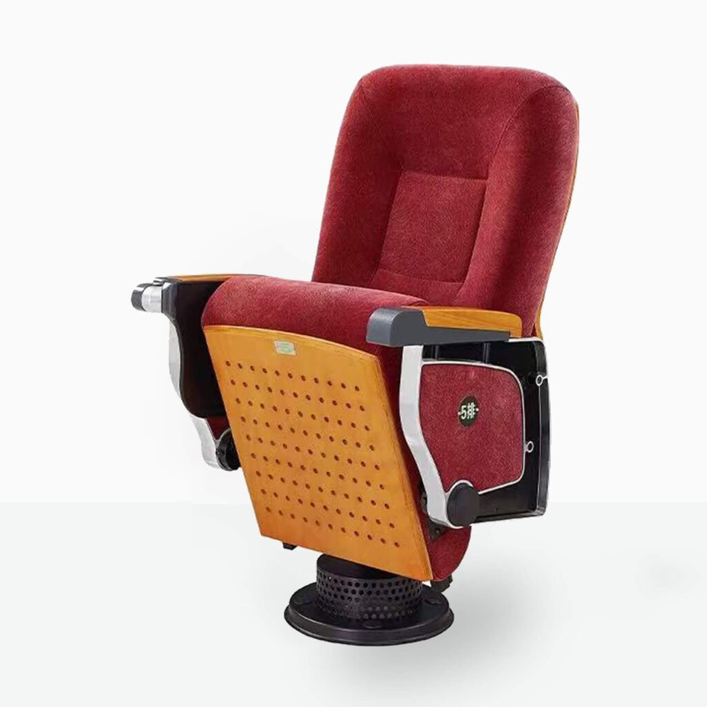 Fixed seating installation for university lecture hall