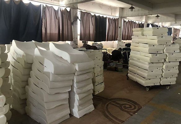 auditorium chair molded foam seat cushions and backrests, adjustable firmness