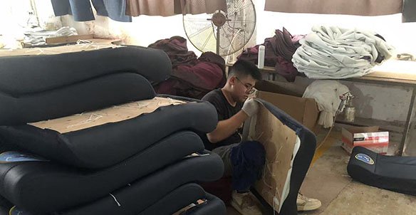 fabric upholstered photo 2