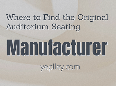 where to find the auditorium seating manufacturer